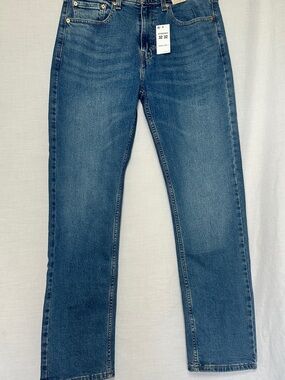 Levi’s 505 Men’s 32x32 NWT Straight Leg Blue Denim Jeans Classic Regular